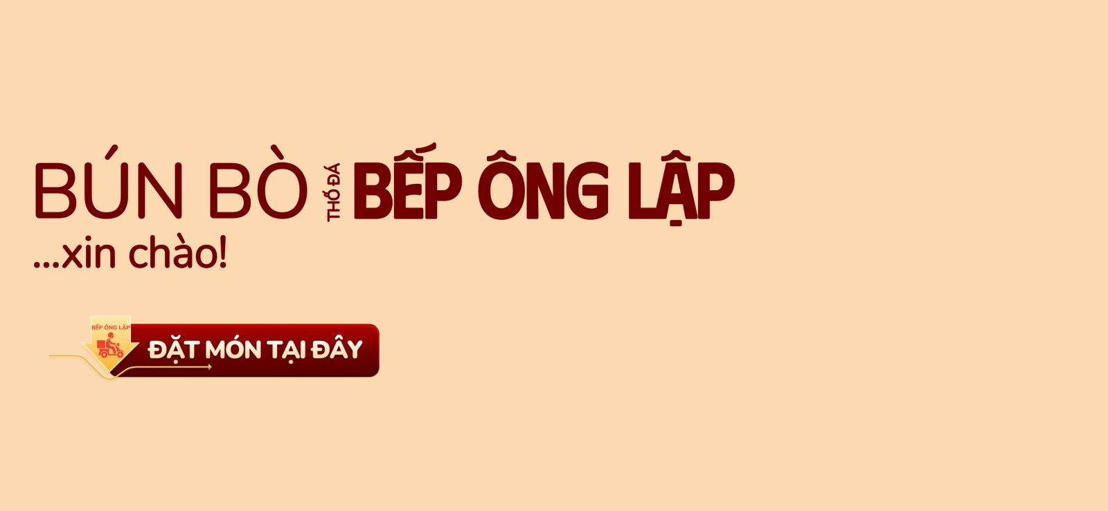 Bún bò thố đá nhiều topping nhất Sài Gòn - beponglap.vn đặt món